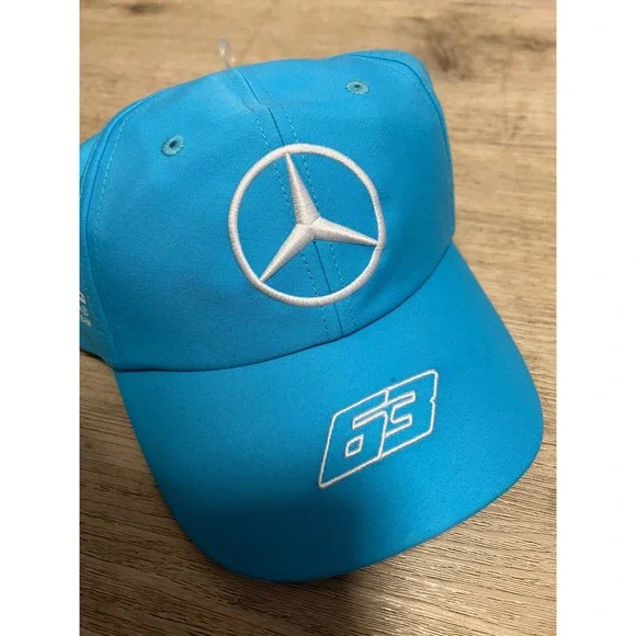 Mercedes AMG Petronas Formula One Team Formula 1 Hat‎ Blue 63 Monster Energy - Picture 2 of 11